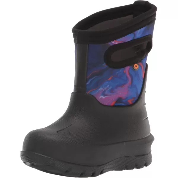 imageBOGS UnisexChild Kids Neo Classic Boot RainOil Twist Print  Black