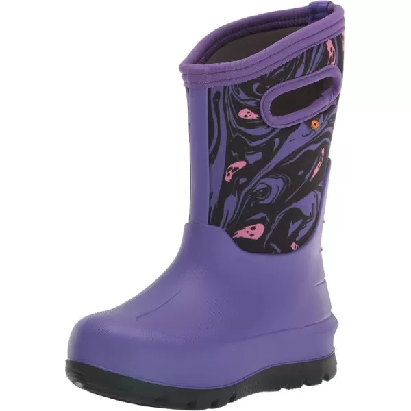 imageBOGS UnisexChild Kids Neo Classic Boot RainSpooky Print  Violet