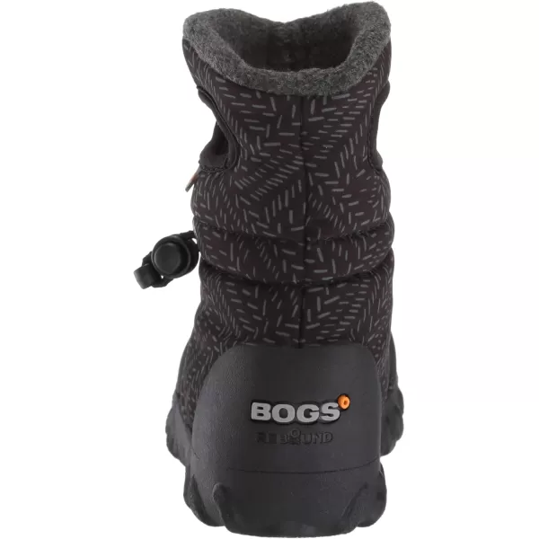 imageBogs UnisexChild Bmoc Waterproof Insulated KidsToddler Winter BootFleck PrintBlackMulti