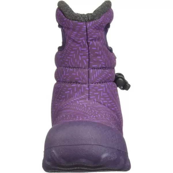 imageBogs UnisexChild Bmoc Waterproof Insulated KidsToddler Winter BootFleck PrintEggplantMulti