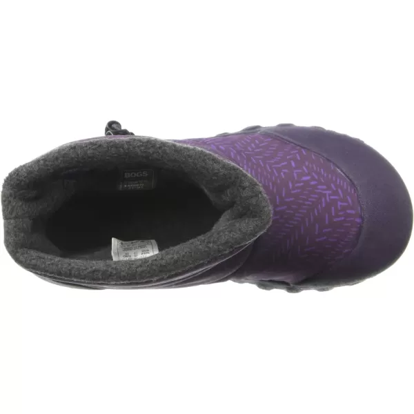 imageBogs UnisexChild Bmoc Waterproof Insulated KidsToddler Winter BootFleck PrintEggplantMulti