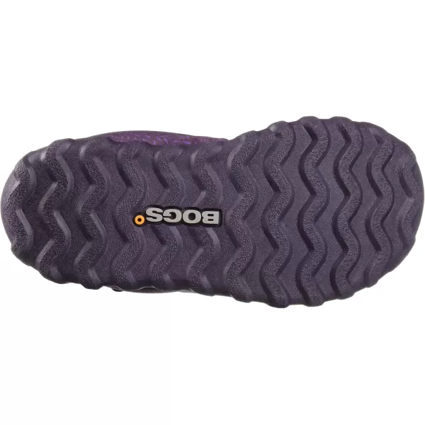 imageBogs UnisexChild Bmoc Waterproof Insulated KidsToddler Winter BootFleck PrintEggplantMulti