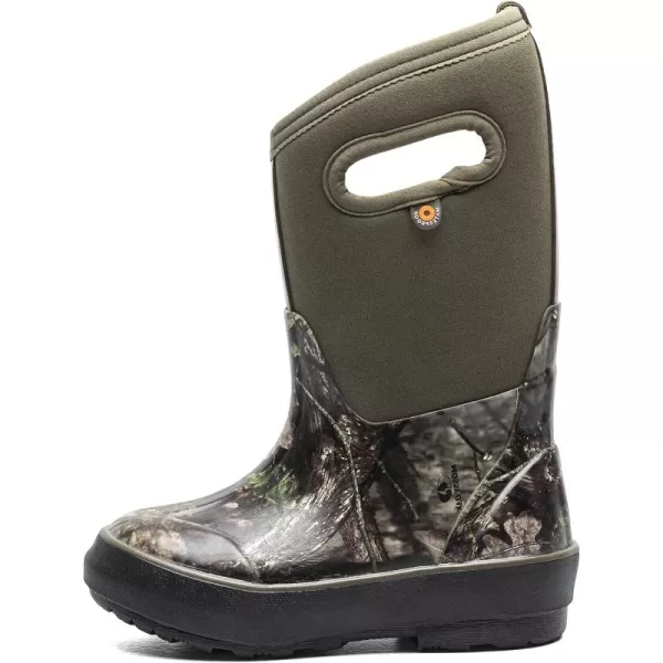 imageBOGS UnisexChild Kids Classic Waterproof Rain BootCamo  Green