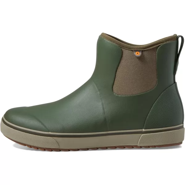 imageBOGS Mens Kicker Rain Chelsea Neo BootDark Green Multi 1
