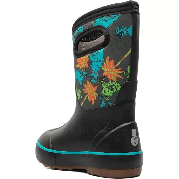 imageBOGS UnisexChild Classic Ii Dino Dodo Snow BootBlack Multi