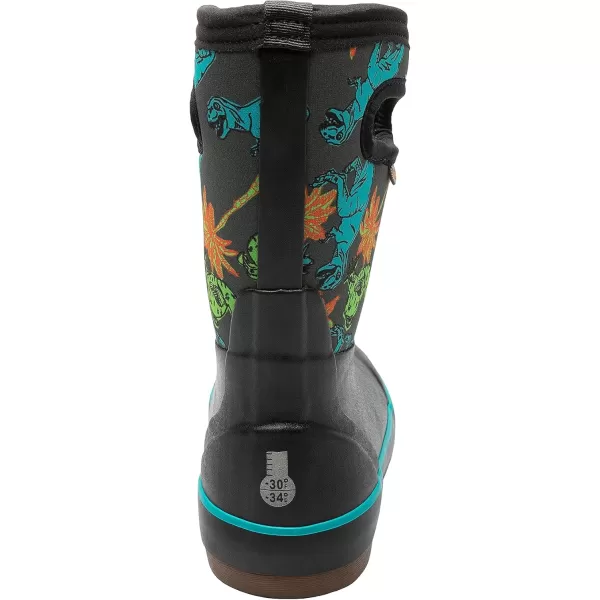 imageBOGS UnisexChild Classic Ii Dino Dodo Snow BootBlack Multi