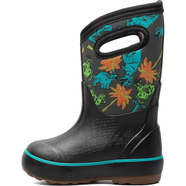 imageBOGS UnisexChild Classic Ii Dino Dodo Snow BootBlack Multi