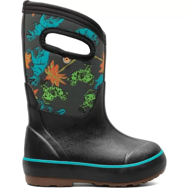 imageBOGS UnisexChild Classic Ii Dino Dodo Snow BootBlack Multi