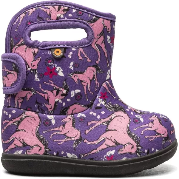 imageBOGS Womens Kids Baby Ii Boot RainUnicorn Awesome Print  Violet