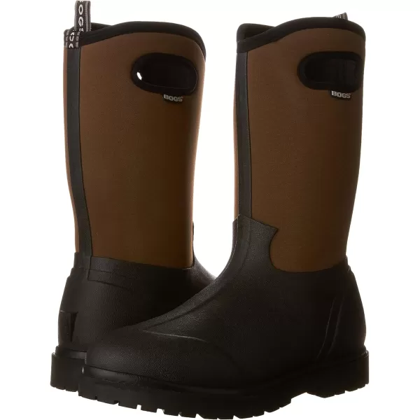 imageBOGS Mens Roper Waterproof Insulated Winter Rain BootBlackBrown