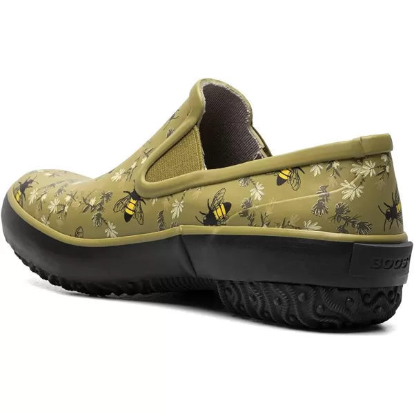 imageBOGS Womens Patch SliponBees ClogOlive