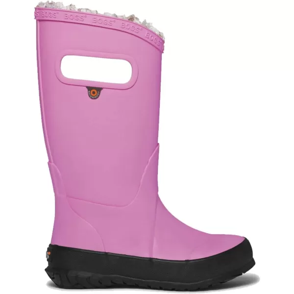 imageBOGS UnisexChild Kids Rainboot Rain BootPlush  Solid Black