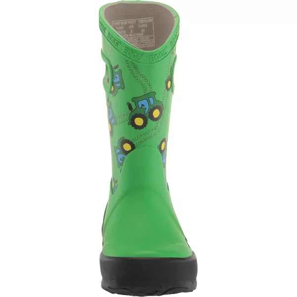 imageBOGS UnisexChild Kids Rainboot Rain BootTractors Print  Green