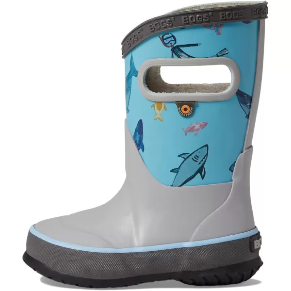 imageBOGS UnisexChild Rainboot Rain BootGray Multi