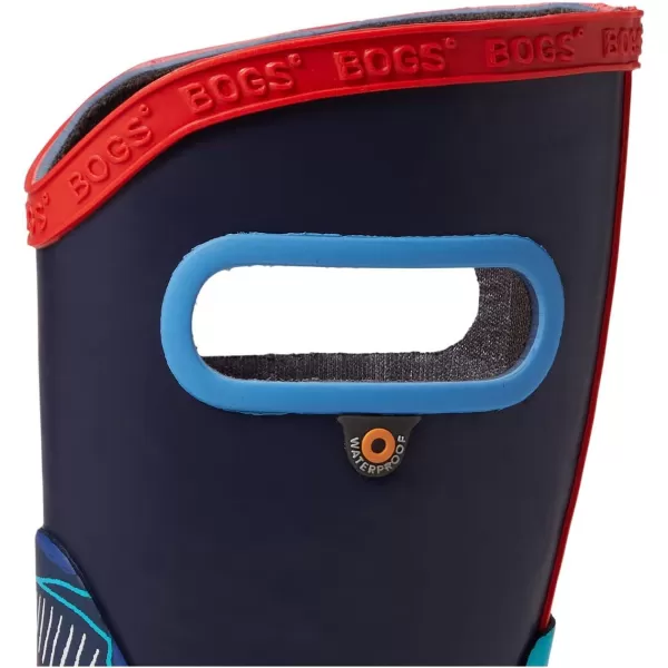 imageBOGS UnisexChild Rainboot Rain BootInk Blue Multi