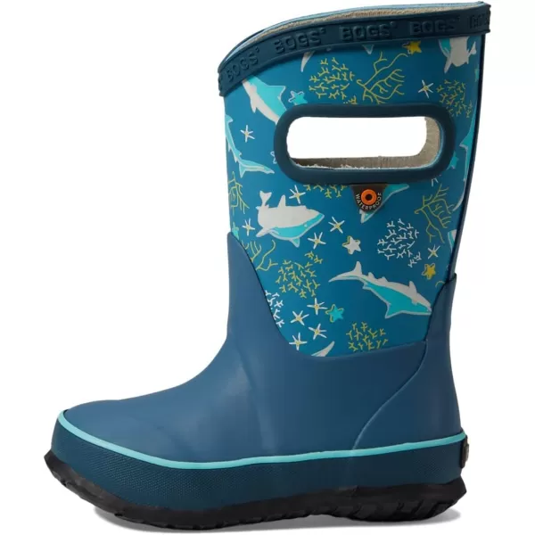 imageBOGS UnisexChild Rainboot Rain BootLight Blue Multi