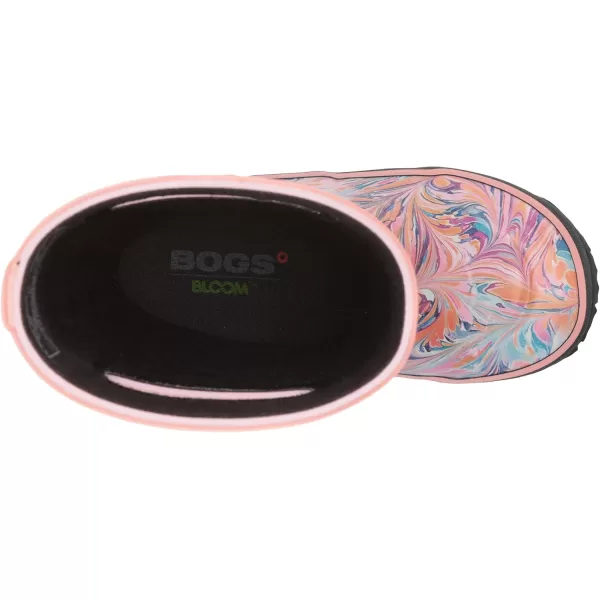 imageBOGS UnisexChild Rainboot Rain BootMarble Print  Coral