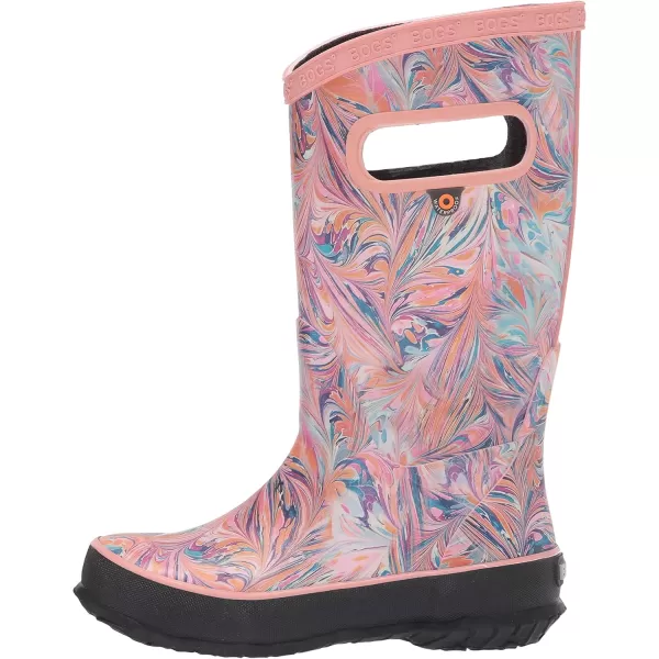 imageBOGS UnisexChild Rainboot Rain BootMarble Print  Coral