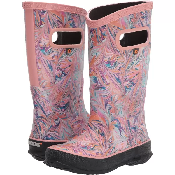 imageBOGS UnisexChild Rainboot Rain BootMarble Print  Coral