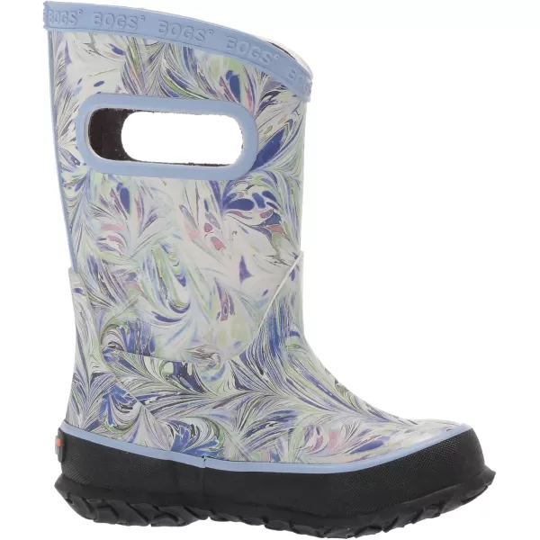 imageBOGS UnisexChild Rainboot Rain BootMarble Print  Periwinkle