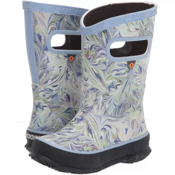 imageBOGS UnisexChild Rainboot Rain BootMarble Print  Periwinkle