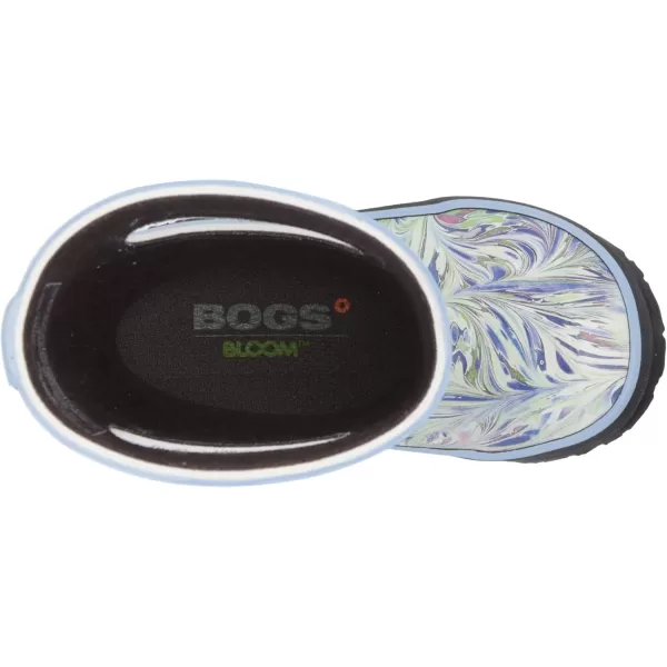 imageBOGS UnisexChild Rainboot Rain BootMarble Print  Periwinkle