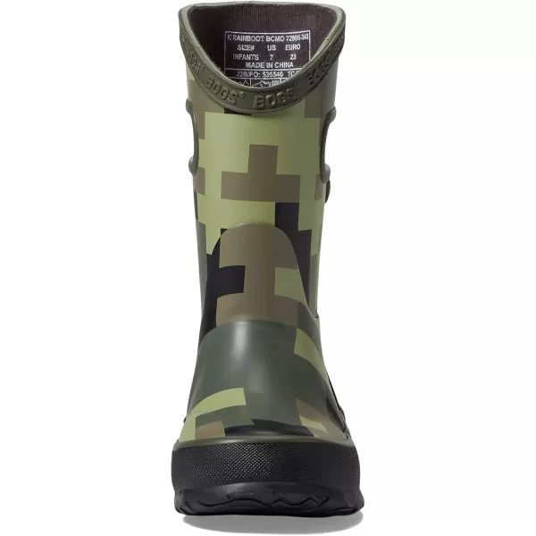 imageBOGS UnisexChild Rain Boot Camo ToddlerLittle Big KidArmy Green