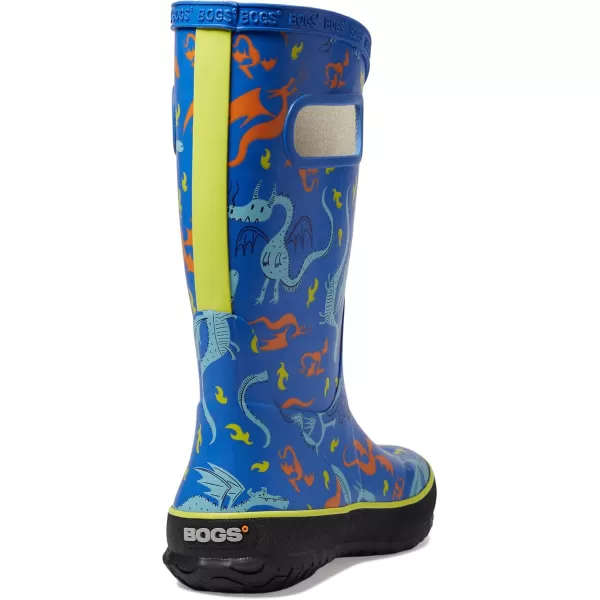 imageBOGS UnisexChild Rain Boot Dragons ToddlerLittle Big KidBlue Multi