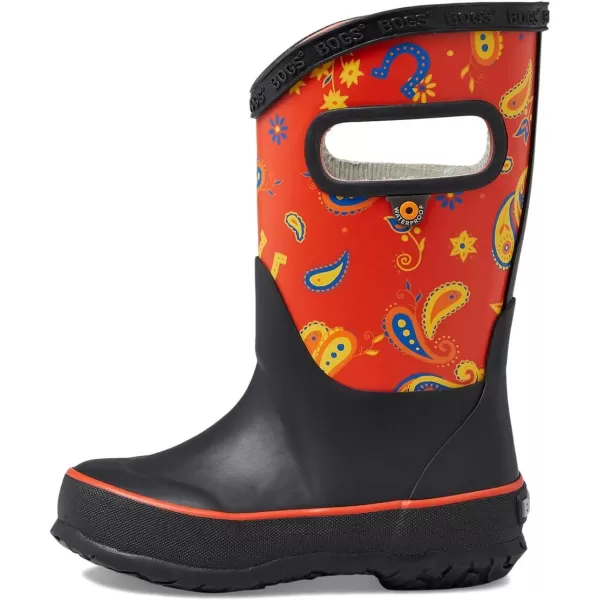 imageBOGS UnisexChild Rain Boot Western ToddlerLittle Big KidRed Multi