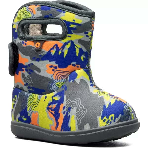 imageBOGS UnisexChild Baby Ii Snow BootGrey Multi