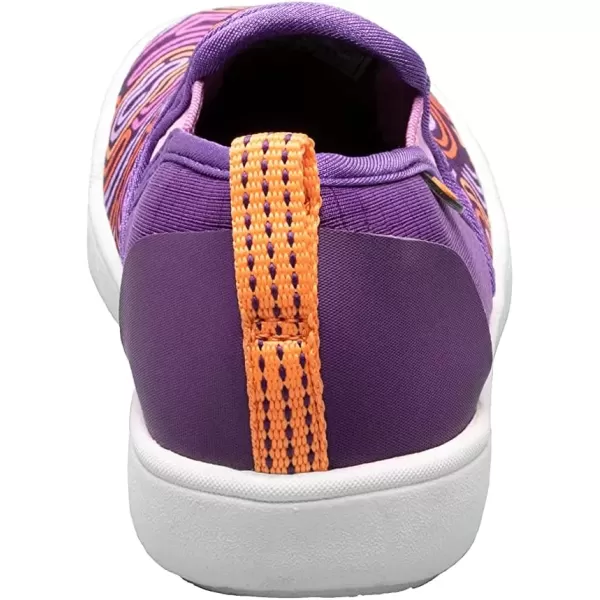 imageBOGS UnisexChild Kicker Ii SliponCloud Geo ToddlerLittle Kid Rain ShoePurple Multi