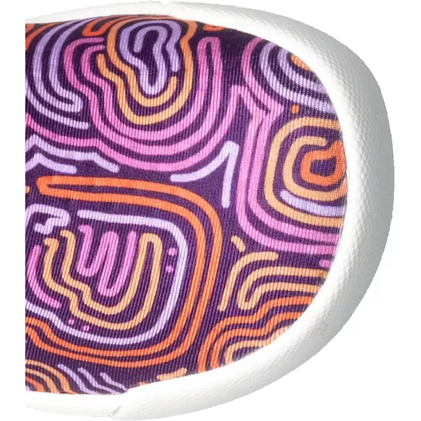 imageBOGS UnisexChild Kicker Ii SliponCloud Geo ToddlerLittle Kid Rain ShoePurple Multi
