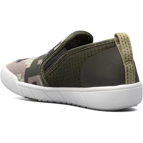 imageBOGS UnisexChild Kicker Ii SliponMedium Camo ToddlerLittle Kid Rain ShoeArmy Green