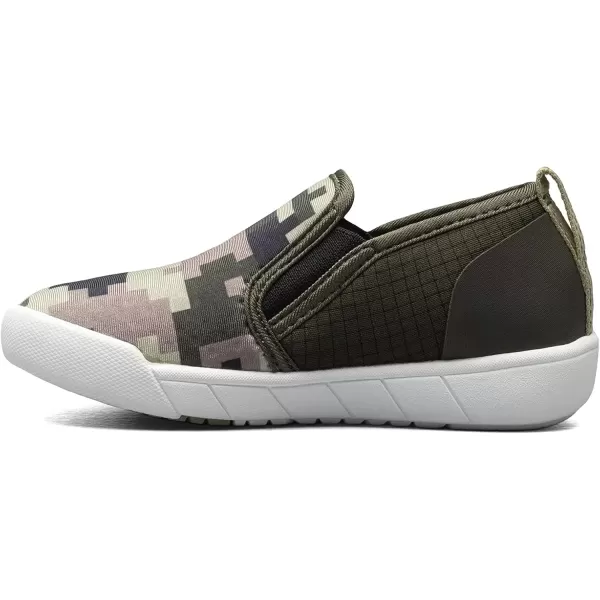 imageBOGS UnisexChild Kicker Ii SliponMedium Camo ToddlerLittle Kid Rain ShoeArmy Green