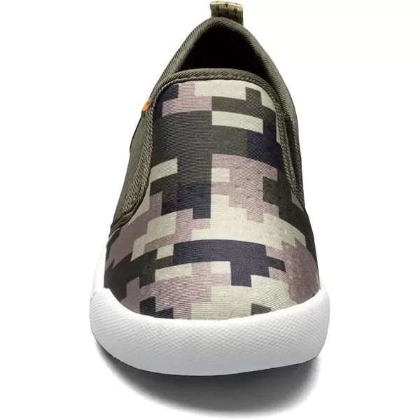 imageBOGS UnisexChild Kicker Ii SliponMedium Camo ToddlerLittle Kid Rain ShoeArmy Green