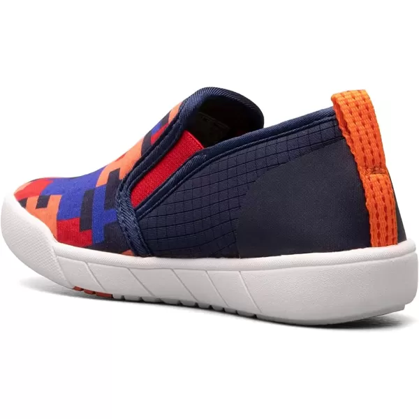 imageBOGS UnisexChild Kicker Ii SliponMedium Camo ToddlerLittle Kid Rain ShoeNavy Multi