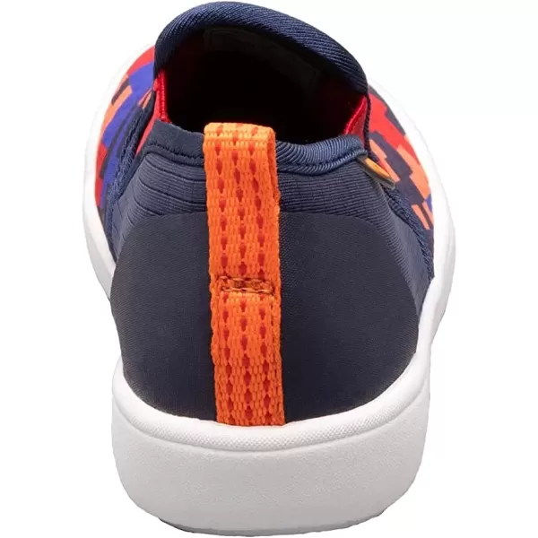 imageBOGS UnisexChild Kicker Ii SliponMedium Camo ToddlerLittle Kid Rain ShoeNavy Multi