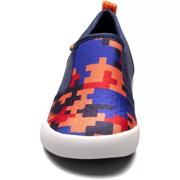 imageBOGS UnisexChild Kicker Ii SliponMedium Camo ToddlerLittle Kid Rain ShoeNavy Multi