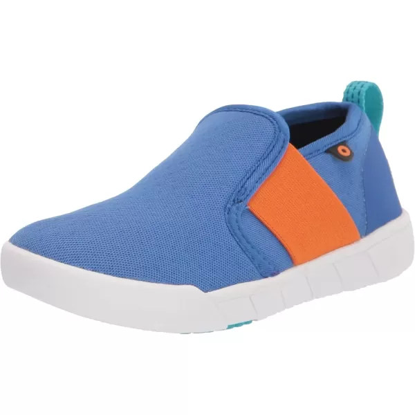 imageBOGS UnisexChild Kids Kicker Ii Elastic Slip on Shoe SneakerBlue