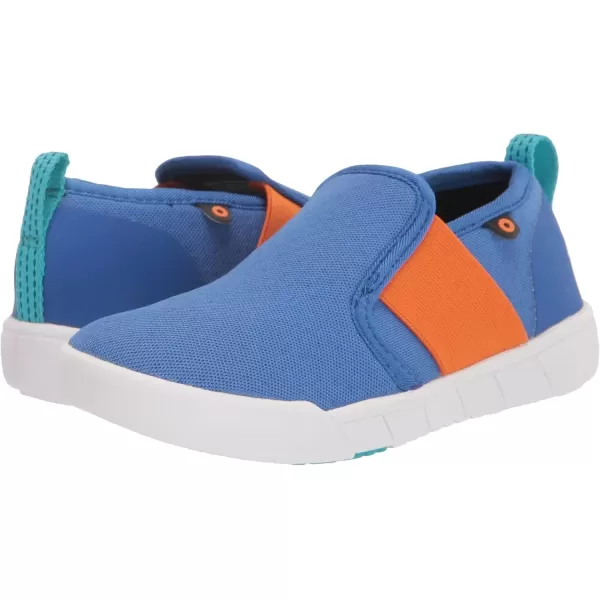 imageBOGS UnisexChild Kids Kicker Ii Elastic Slip on Shoe SneakerBlue