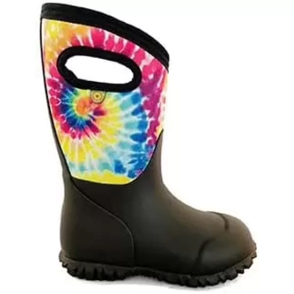 imageBOGS UnisexChild Waterproof Insulated Rubber and Neoprene Winter Rain BootBlack Mukti