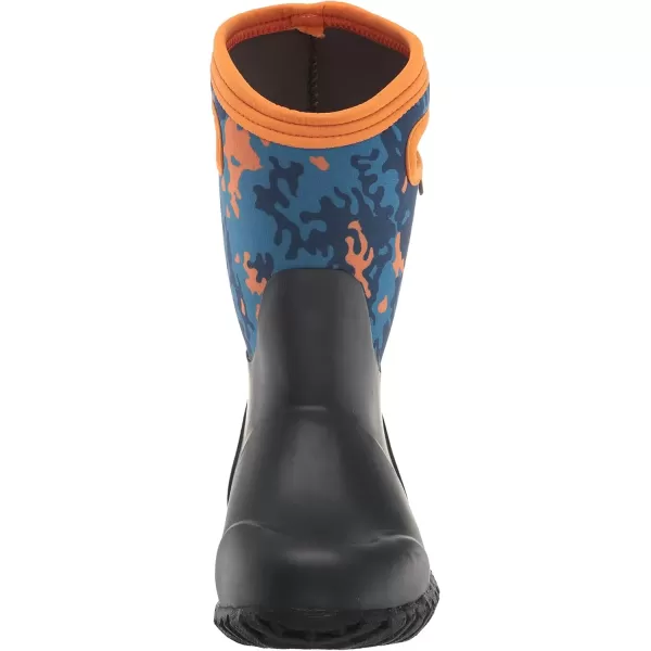 imageBOGS UnisexChild Waterproof Insulated Rubber and Neoprene Winter Rain BootNeo Camo  Navy