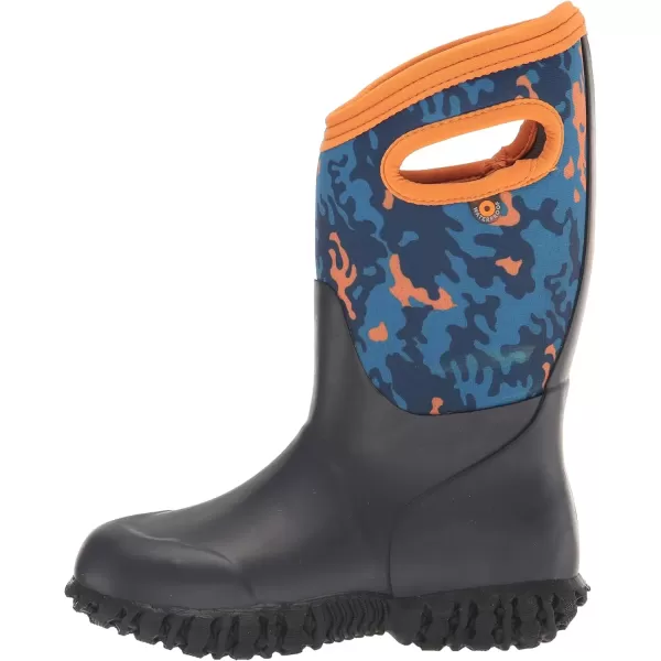 imageBOGS UnisexChild Waterproof Insulated Rubber and Neoprene Winter Rain BootNeo Camo  Navy