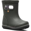 imageBOGS UnisexChild Kids Skipper Ii Rain Boot SolidDark Green