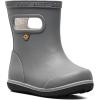 imageBOGS UnisexChild Kids Skipper Ii Rain Boot SolidGrey