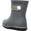 imageBOGS UnisexChild Kids Skipper Ii Rain Boot SolidGrey