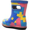 imageBOGS UnisexChild Kids Skipper Ii Rain BootElectric Blue Multi