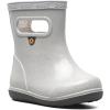 imageBOGS UnisexChild Kids Skipper Ii Rain BootSilver