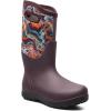 imageBOGS Womens NeoClassic Tall Glossy Abstract Snow BootBurgundy Multi
