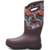 imageBOGS Womens NeoClassic Tall Glossy Abstract Snow BootBurgundy Multi